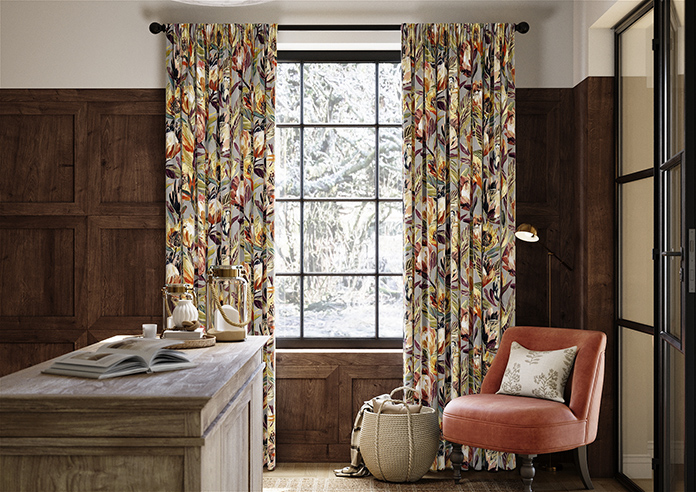 Ophelia, Russet - Made to Measure Curtains - Image 3